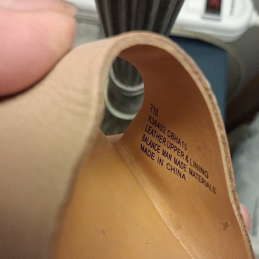 NWOT Kork-Ease Strappy Tan Wedges - Picture 3 of 9